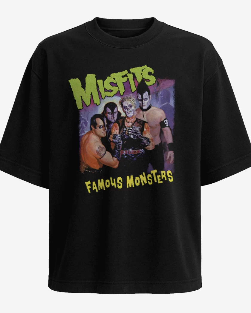 Polera Oversize Famous Monsters