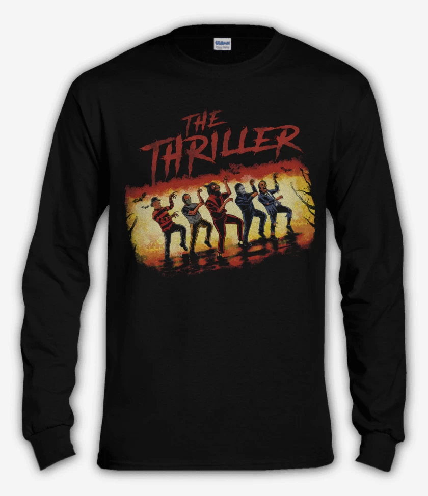 Polera manga larga The Thriller