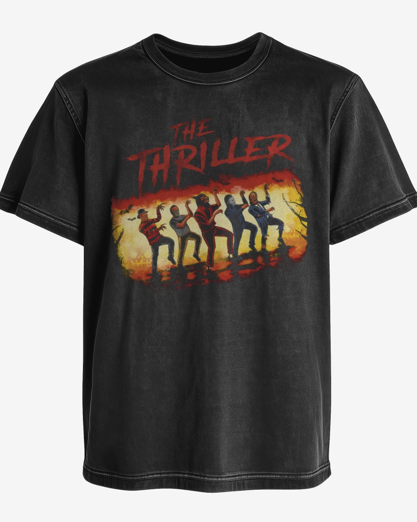 Polera desgastada The Thriller