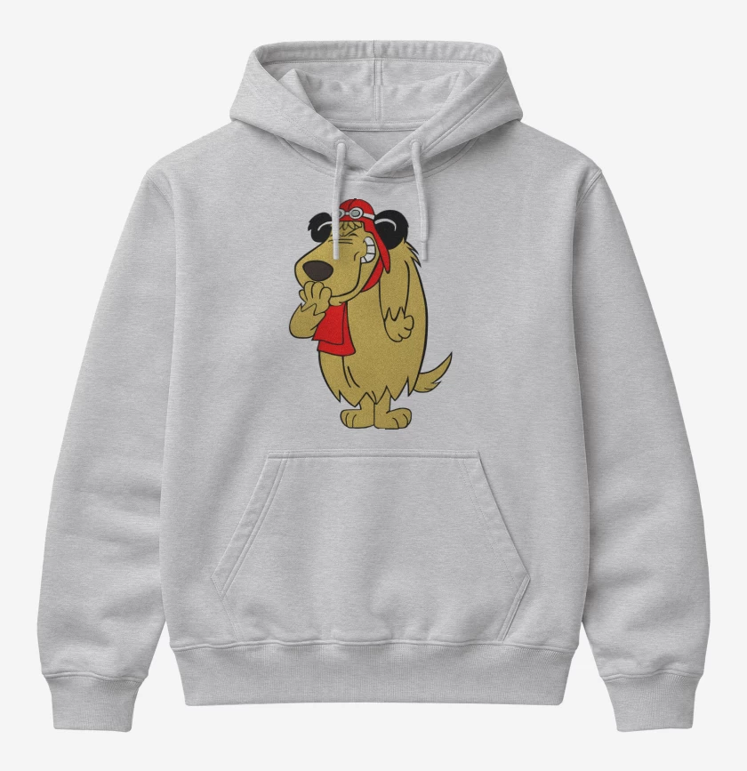 Poleron Canguro básico Gris Melange de Patan Clásico