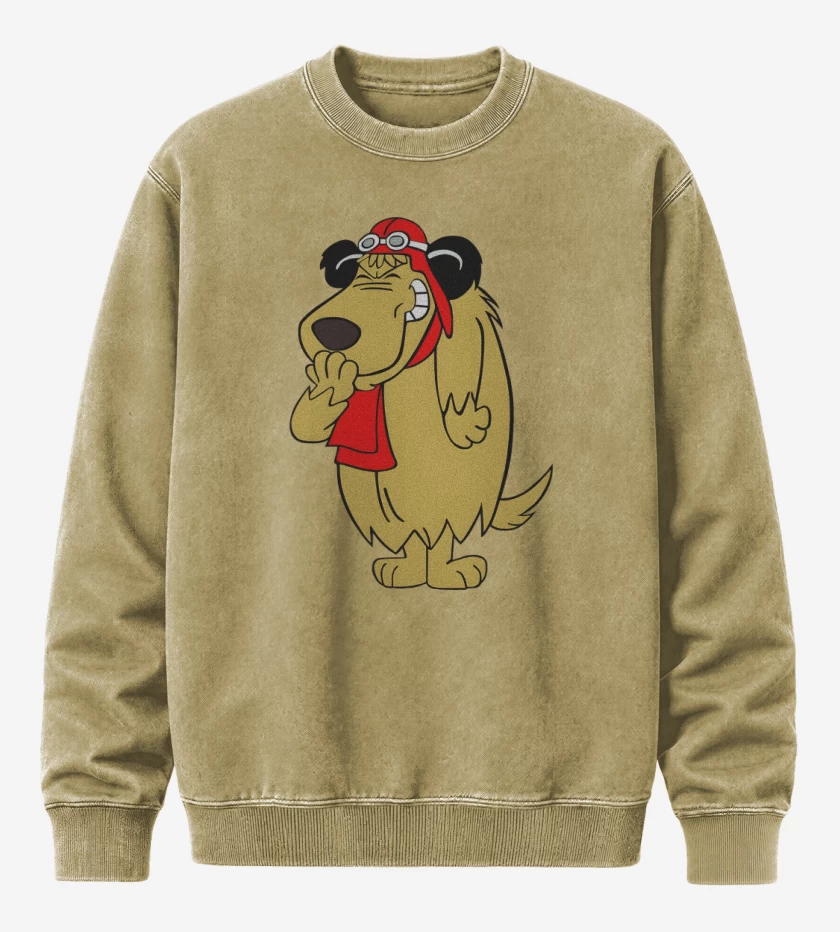 Poleron Polo Acid Wash Beige de Patan Clásico