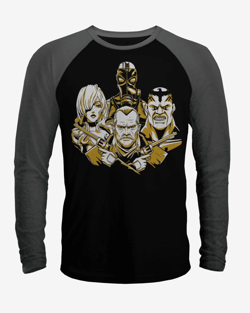 Polera Raglan FoxHound Rhaposody
