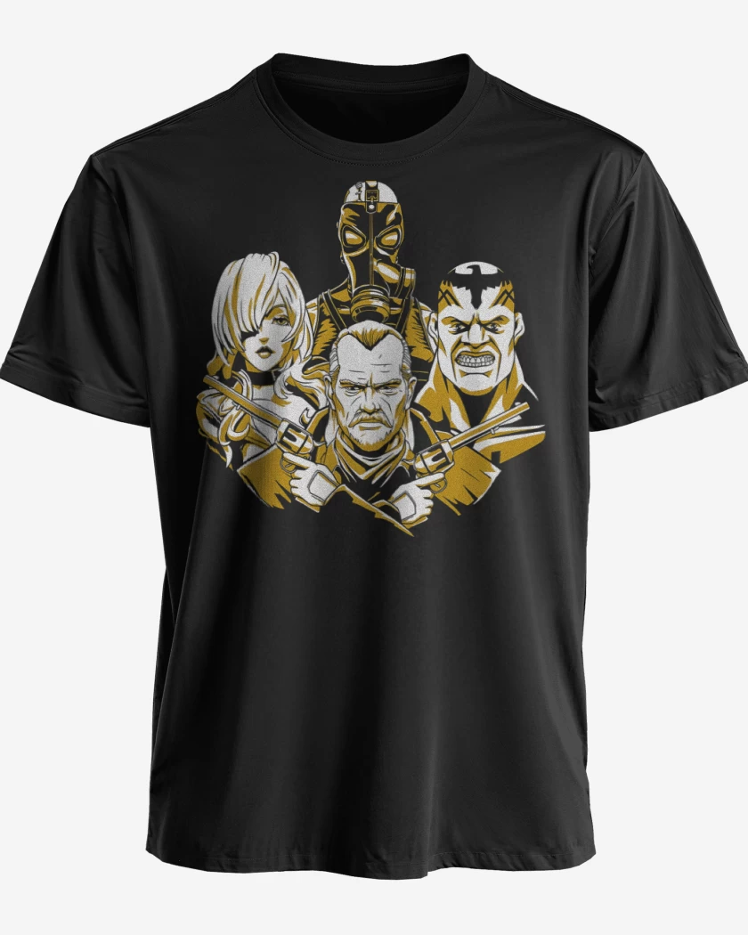 Polera premium Negro de FoxHound Rhaposody