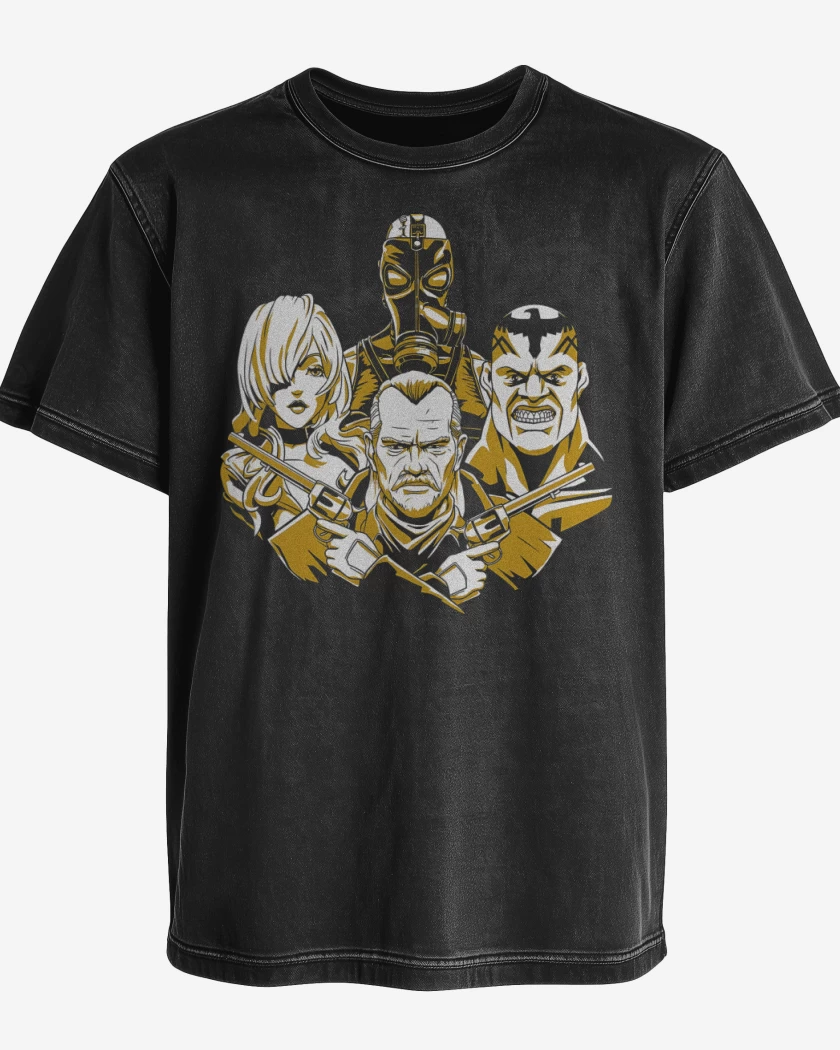 Polera desgastada FoxHound Rhaposody