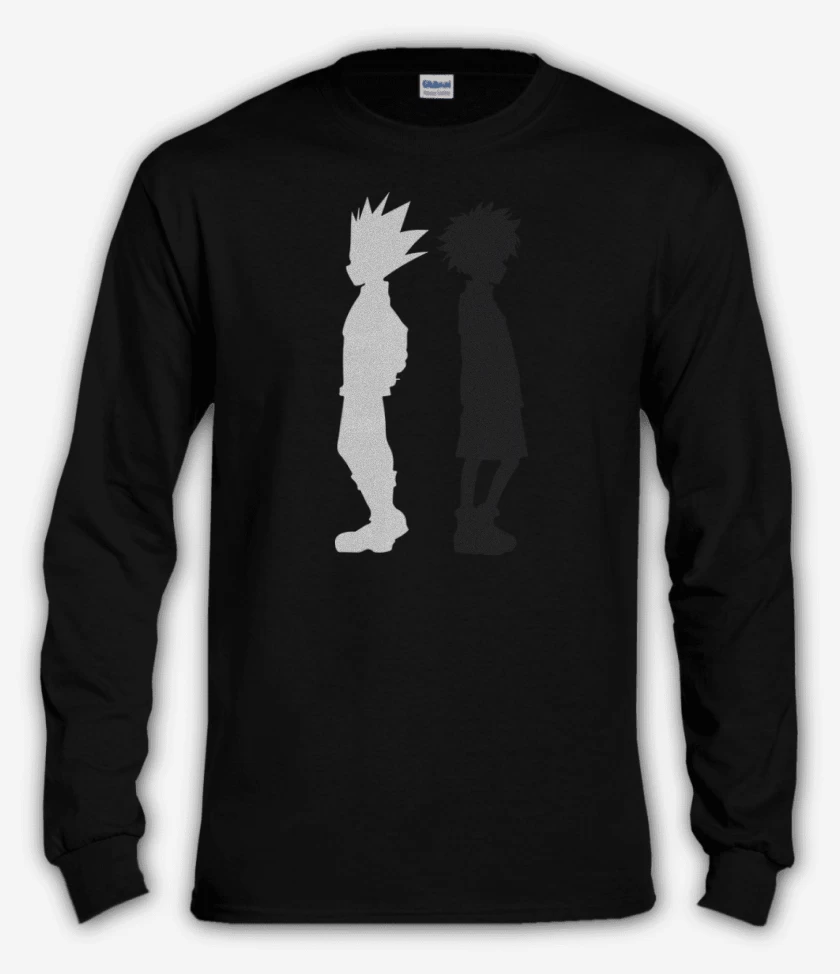 Polera manga larga Negro de Gon and kilua