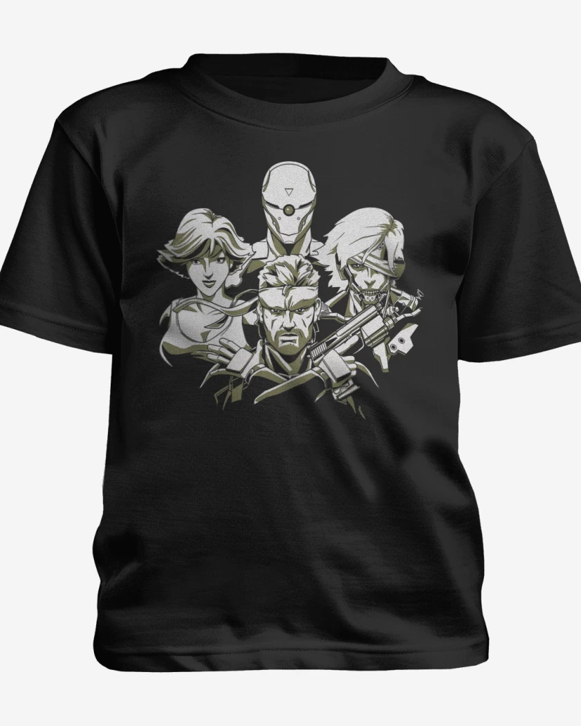 Polera de niño Negro de Solid Rhapsody