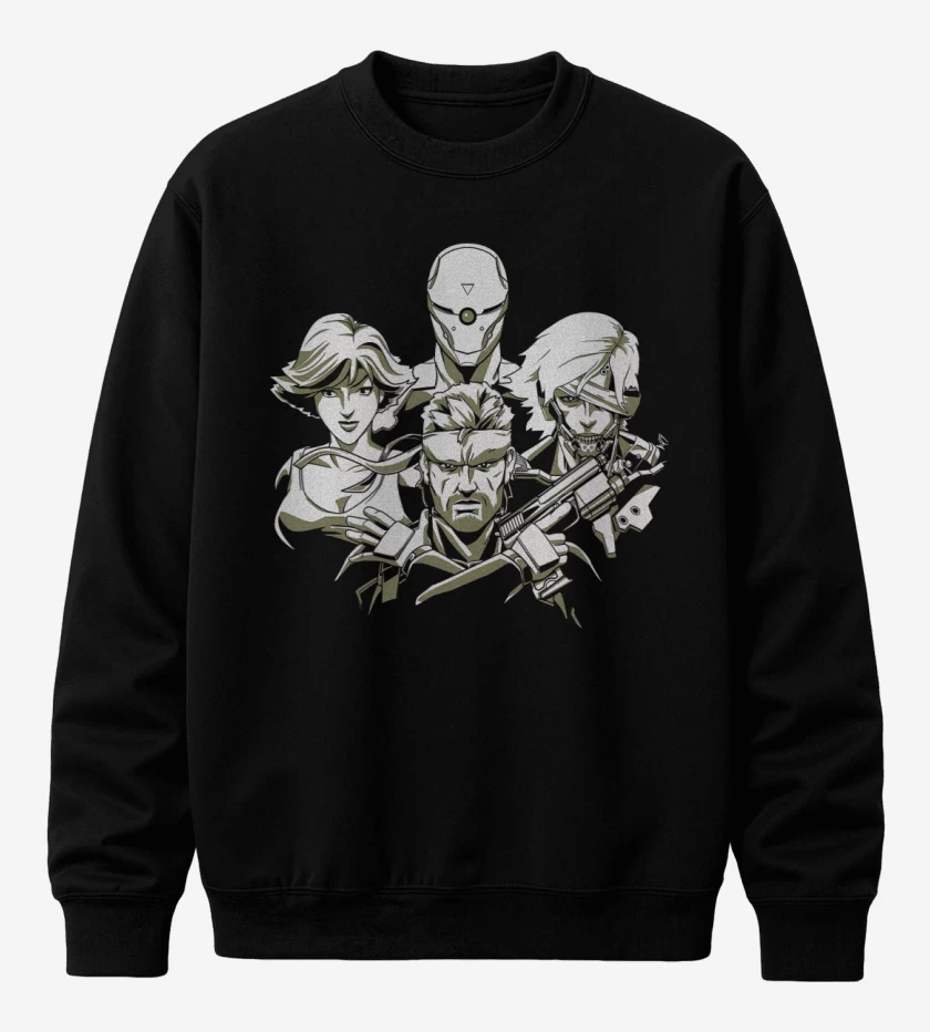 Poleron polo Negro de Solid Rhapsody