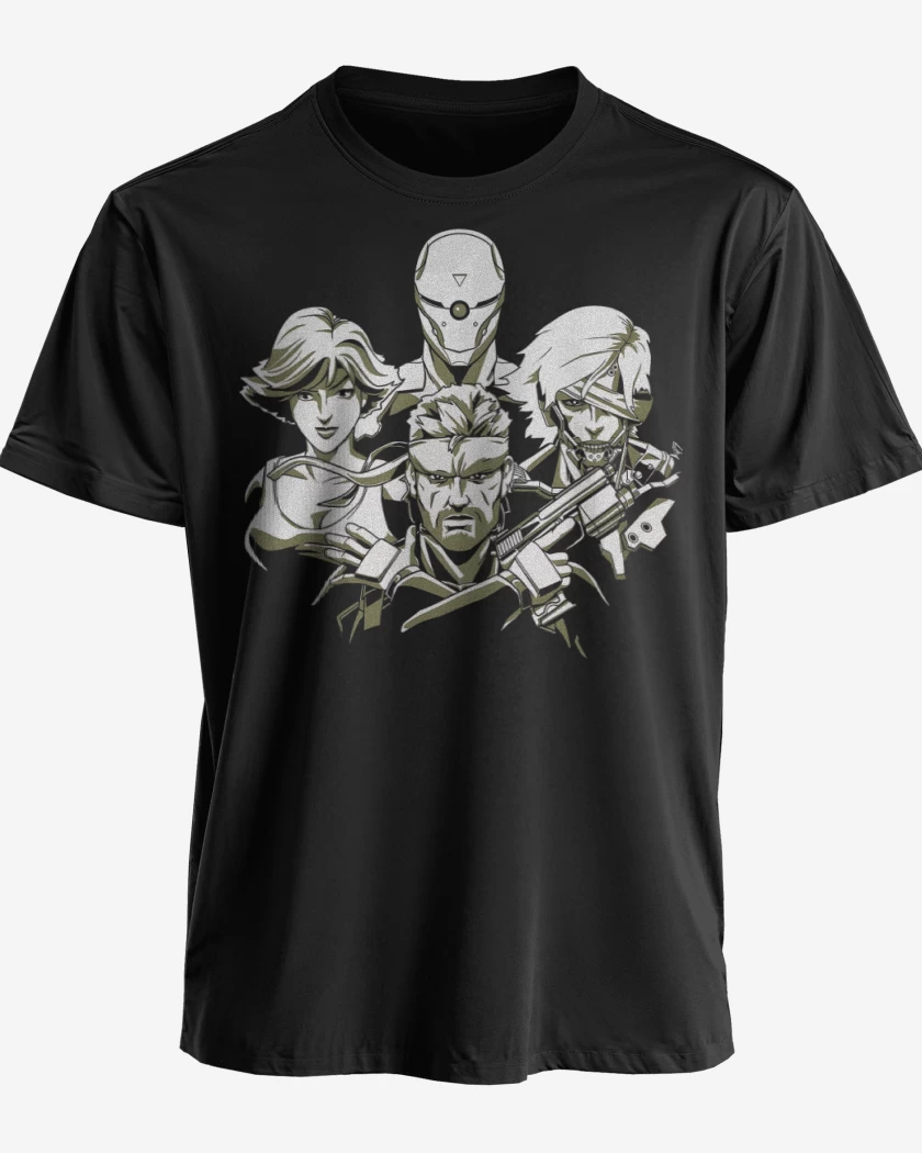 Polera premium Negro de Solid Rhapsody