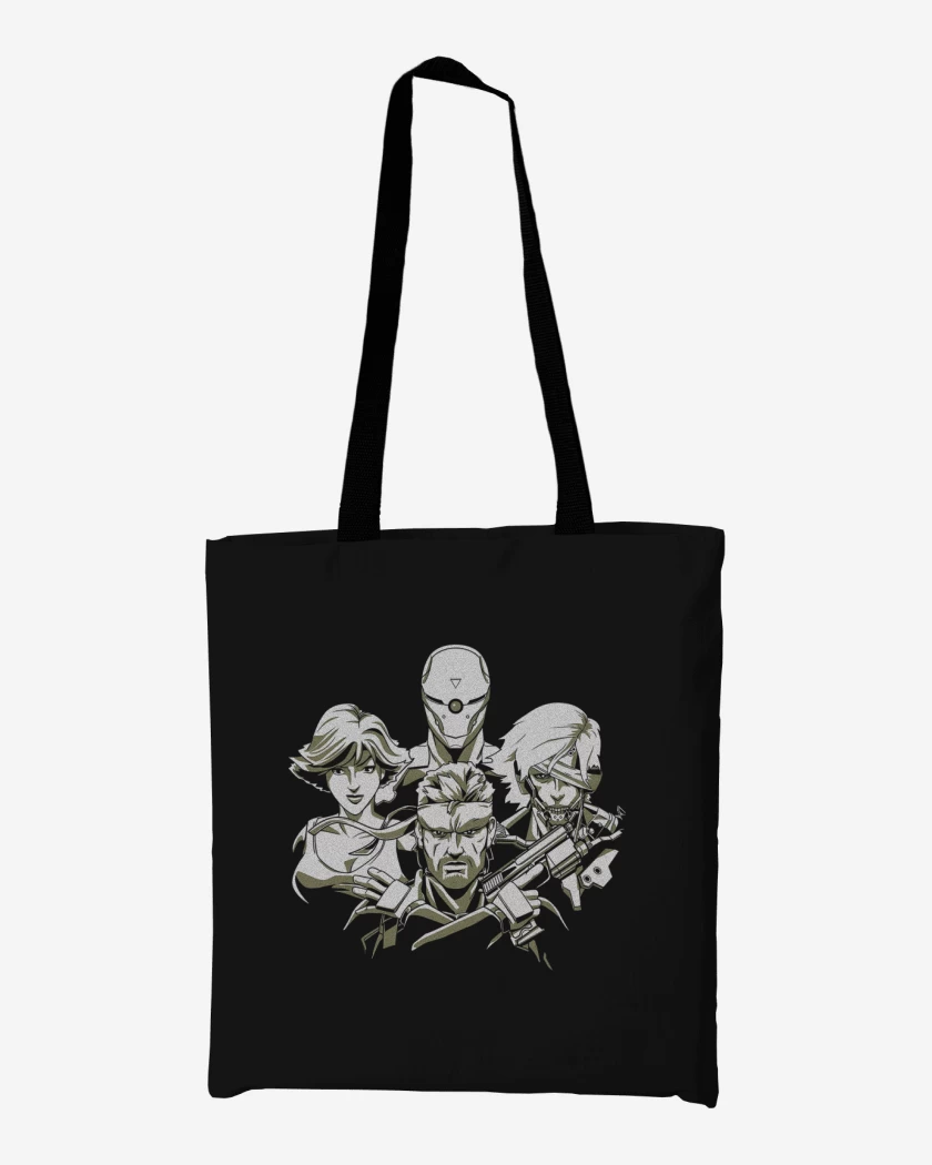 Totebag Negro de Solid Rhapsody