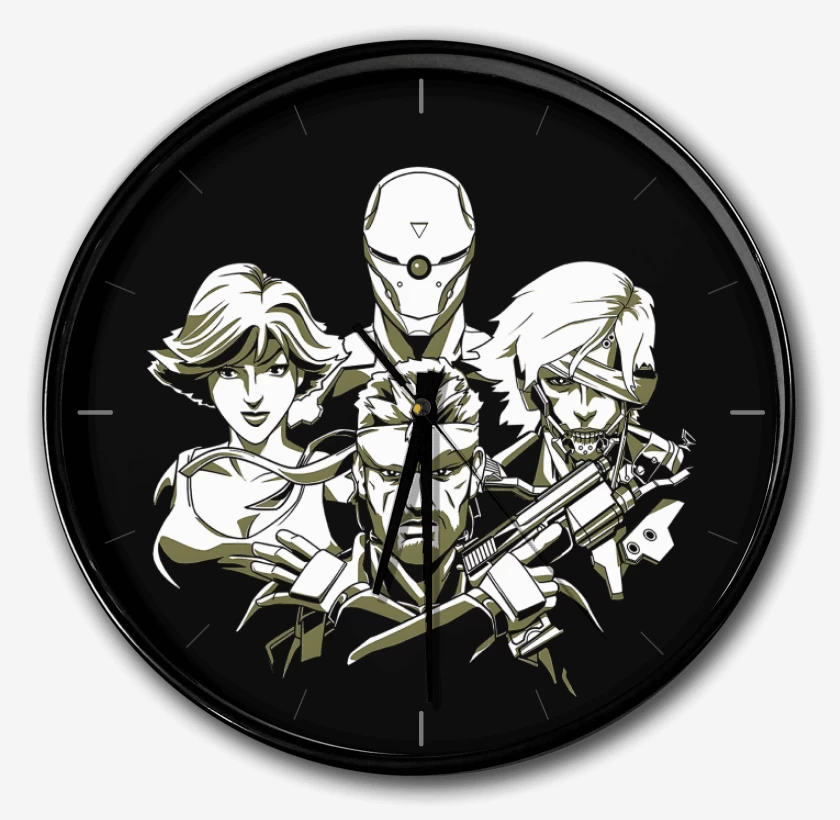 Reloj Negro de Solid Rhapsody