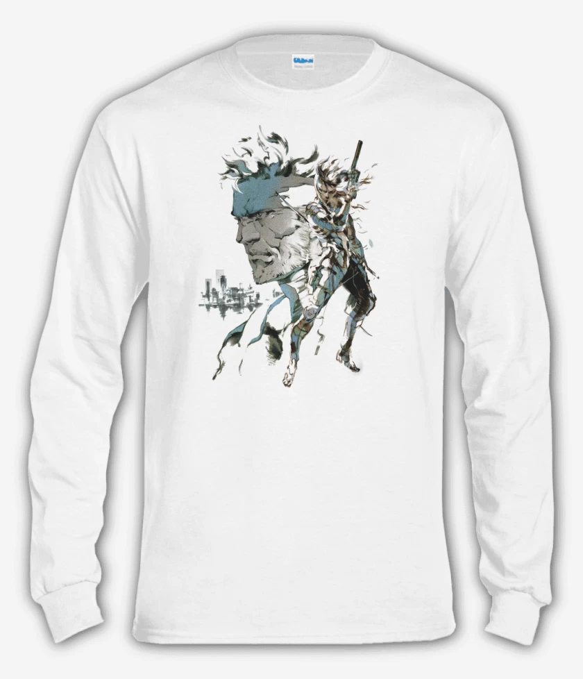 Polera manga larga Blanco de Sons of Liberty 