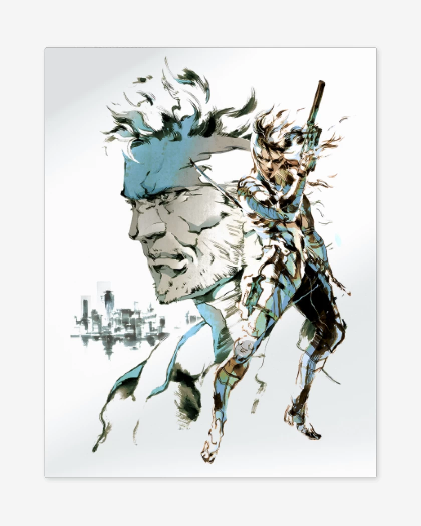 Print metalico Blanco de Sons of Liberty 