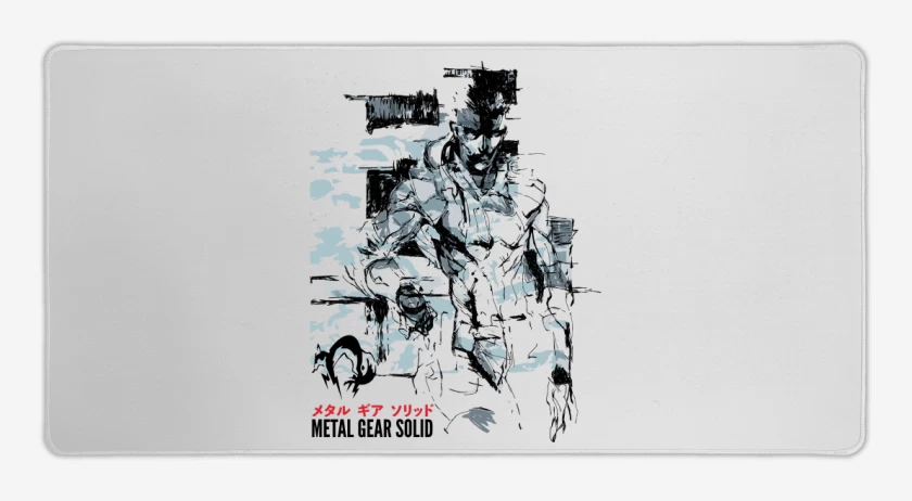 Mouse pad Gamer Solid Snake