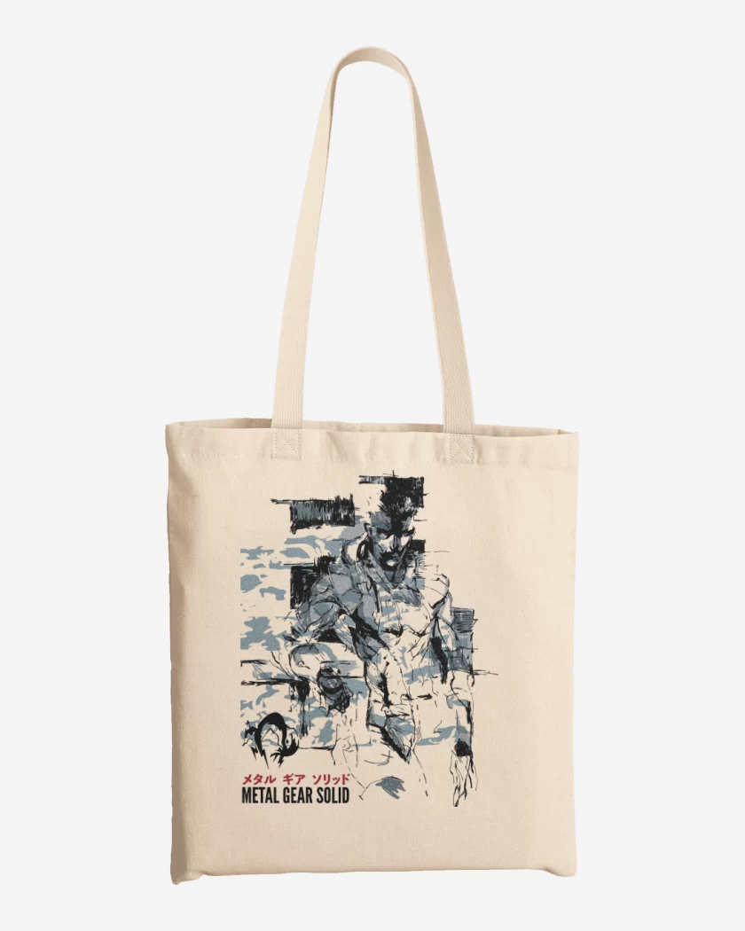 Totebag Solid Snake