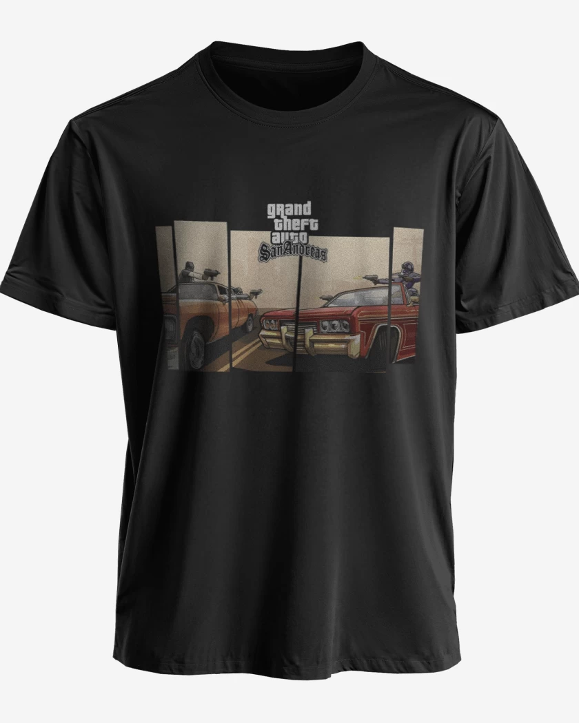 Polera Groove street vs Ballas