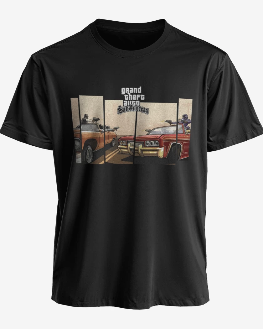 Polera premium Groove street vs Ballas
