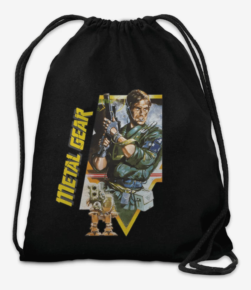 Mochila Negro de Metal Gear 87