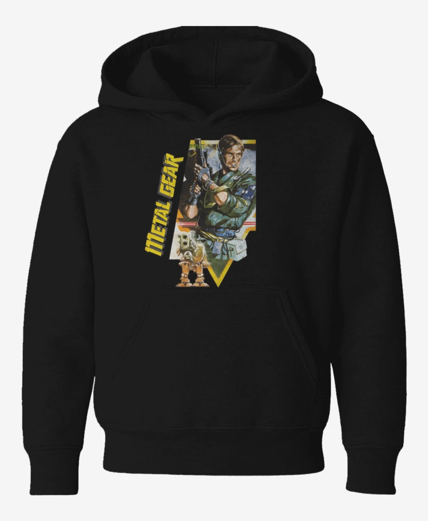 Poleron de niño Negro de Metal Gear 87