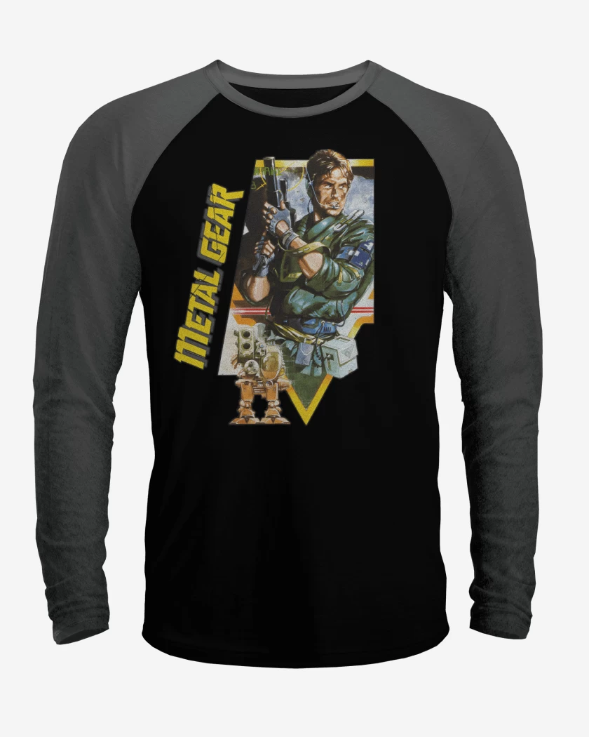 Polera Raglan Metal Gear 87
