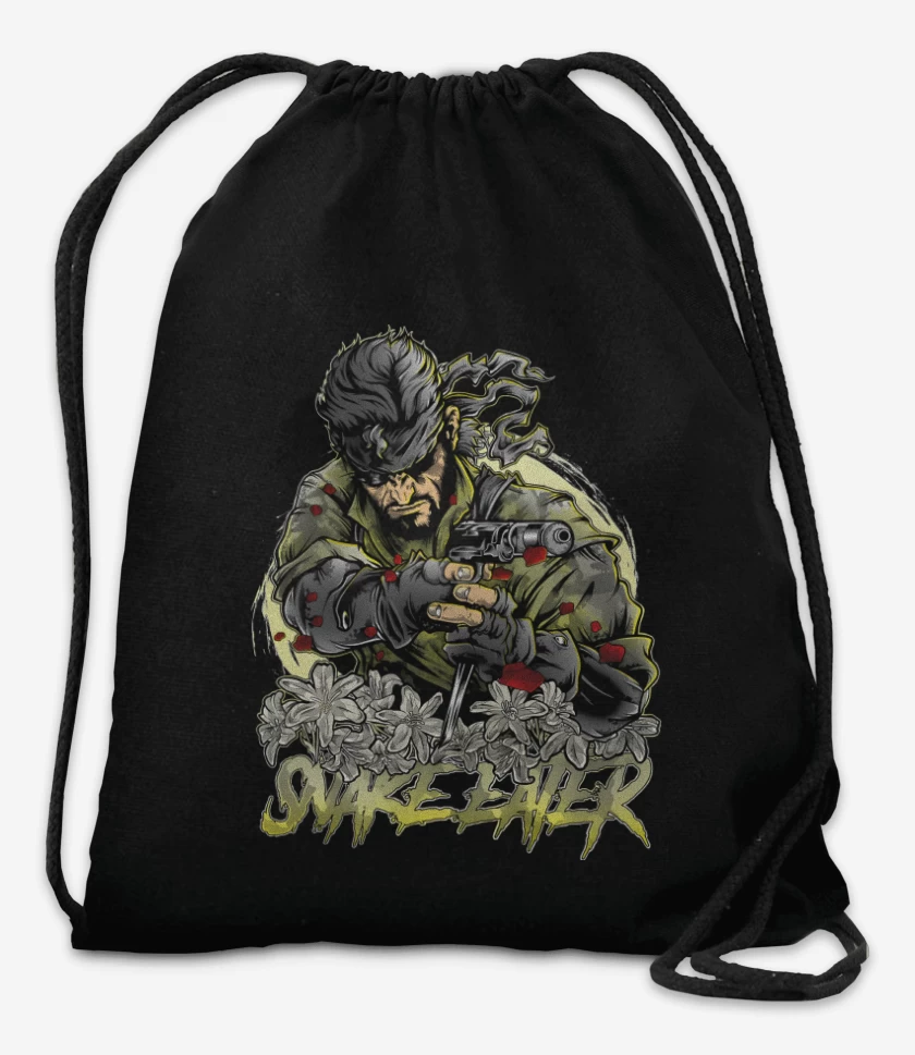 Mochila Negro de El Come Serpientes