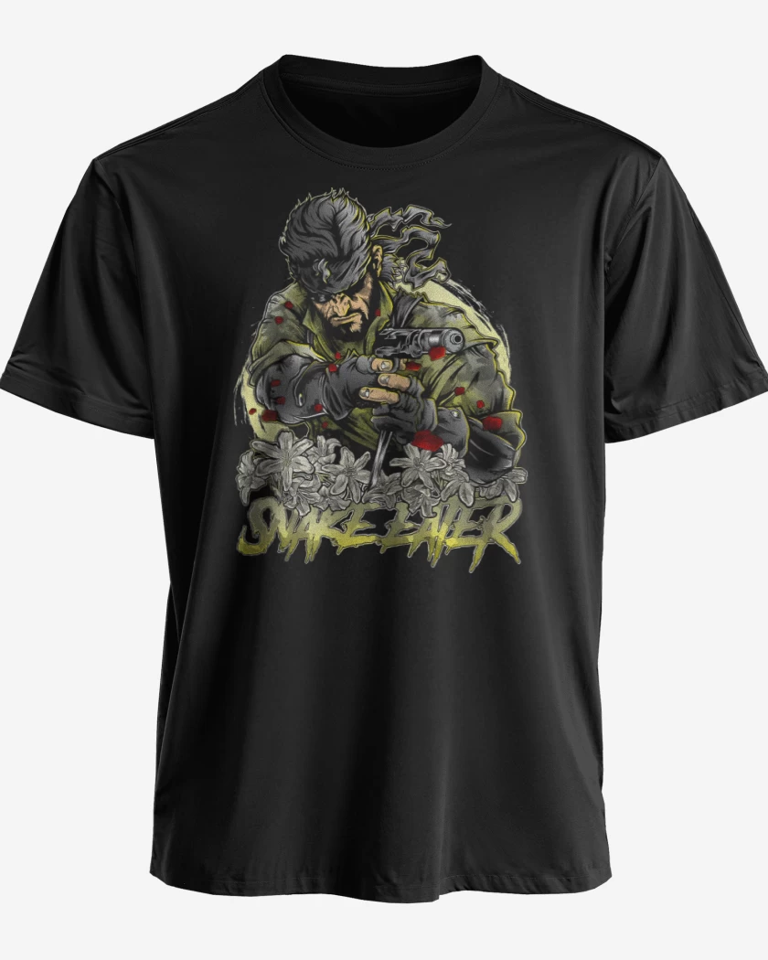 Polera premium Negro de El Come Serpientes