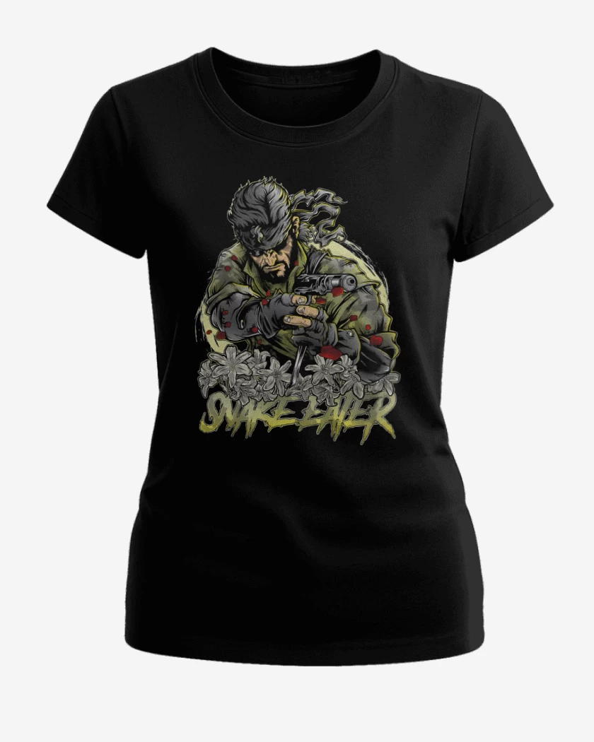 Polera de Mujer Negro de El Come Serpientes