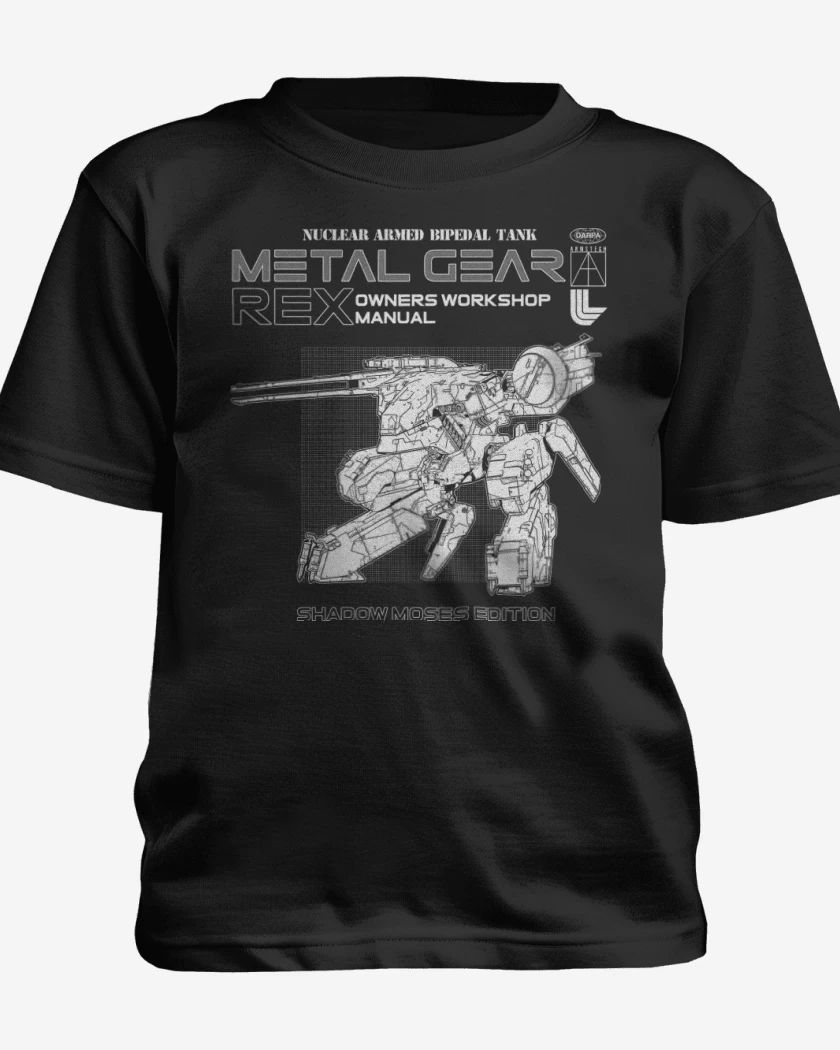 Polera de niño Negro de MG Rex