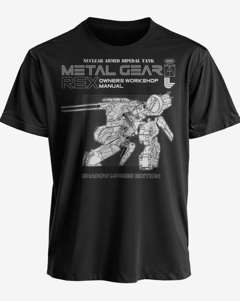 Polera premium Negro de MG Rex