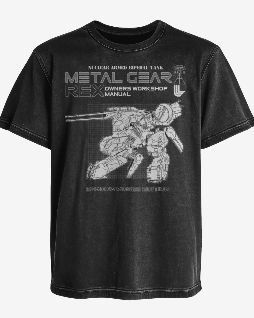Polera desgastada MG Rex