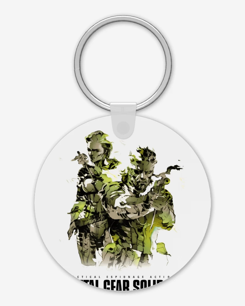 Llavero Blanco de Metal Gear Solid 3 Snake Eater