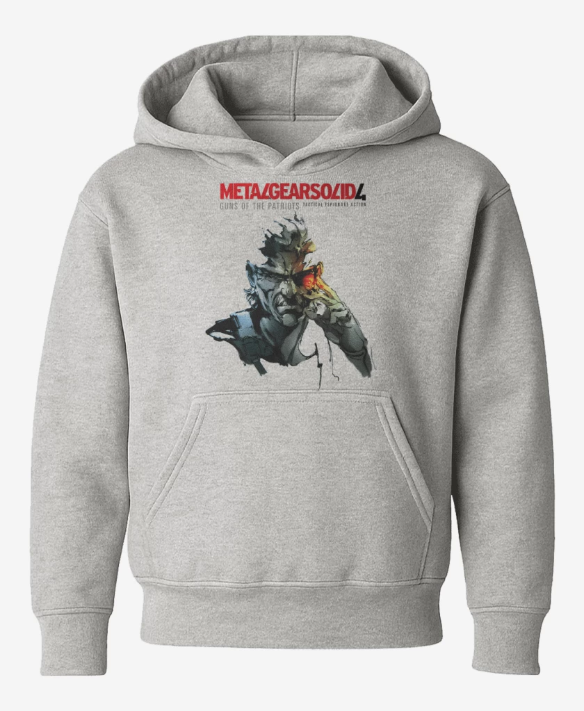Poleron de niño Gris Melange de Guns of The Patriots