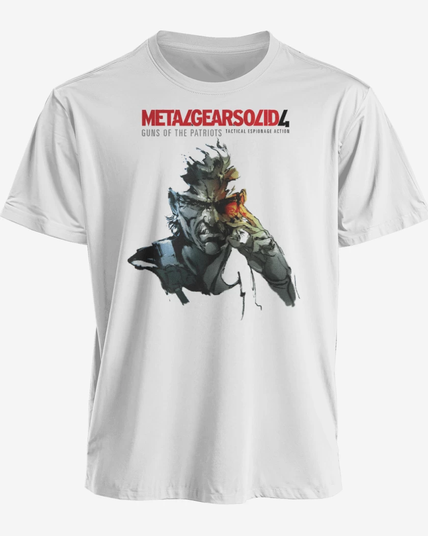 Polera premium Blanco de Guns of The Patriots