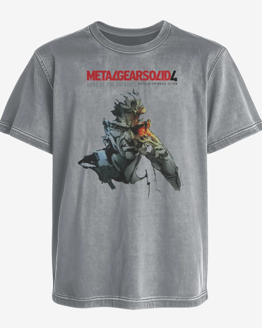 Polera desgastada Guns of The Patriots