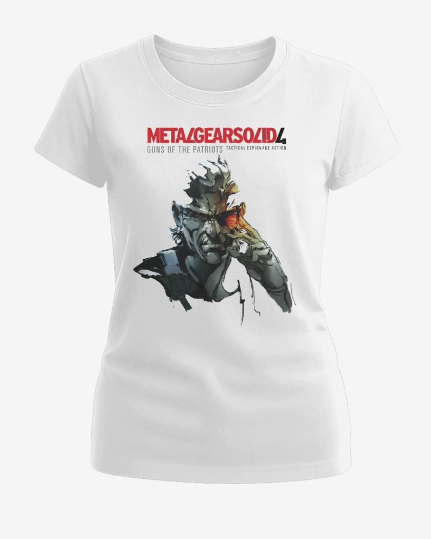 Polera de Mujer Blanco de Guns of The Patriots