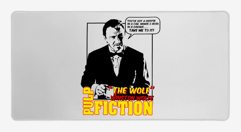 Mouse pad Gamer Mr Wolf