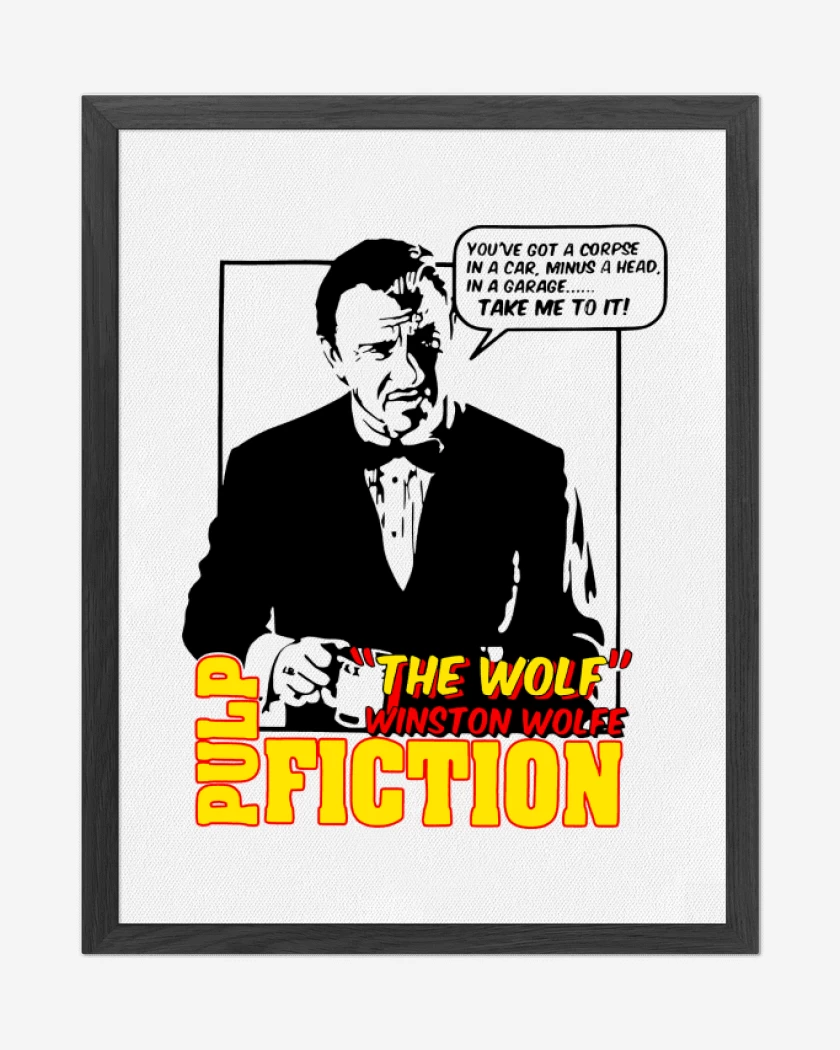 Cuadro decorativo Blanco de Mr Wolf