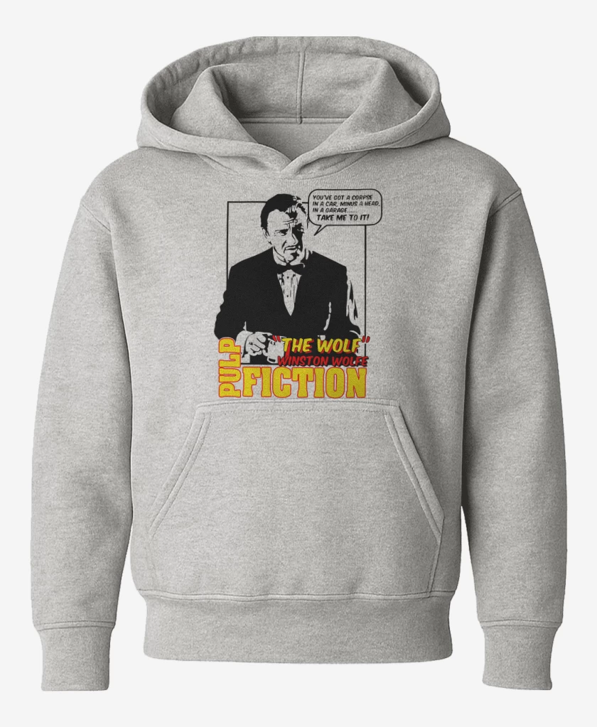 Poleron de niño Gris Melange de Mr Wolf