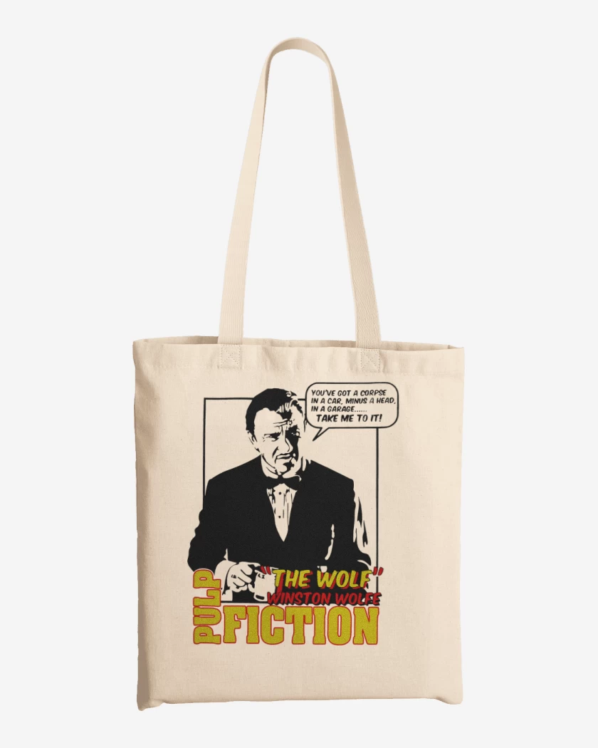 Totebag Mr Wolf