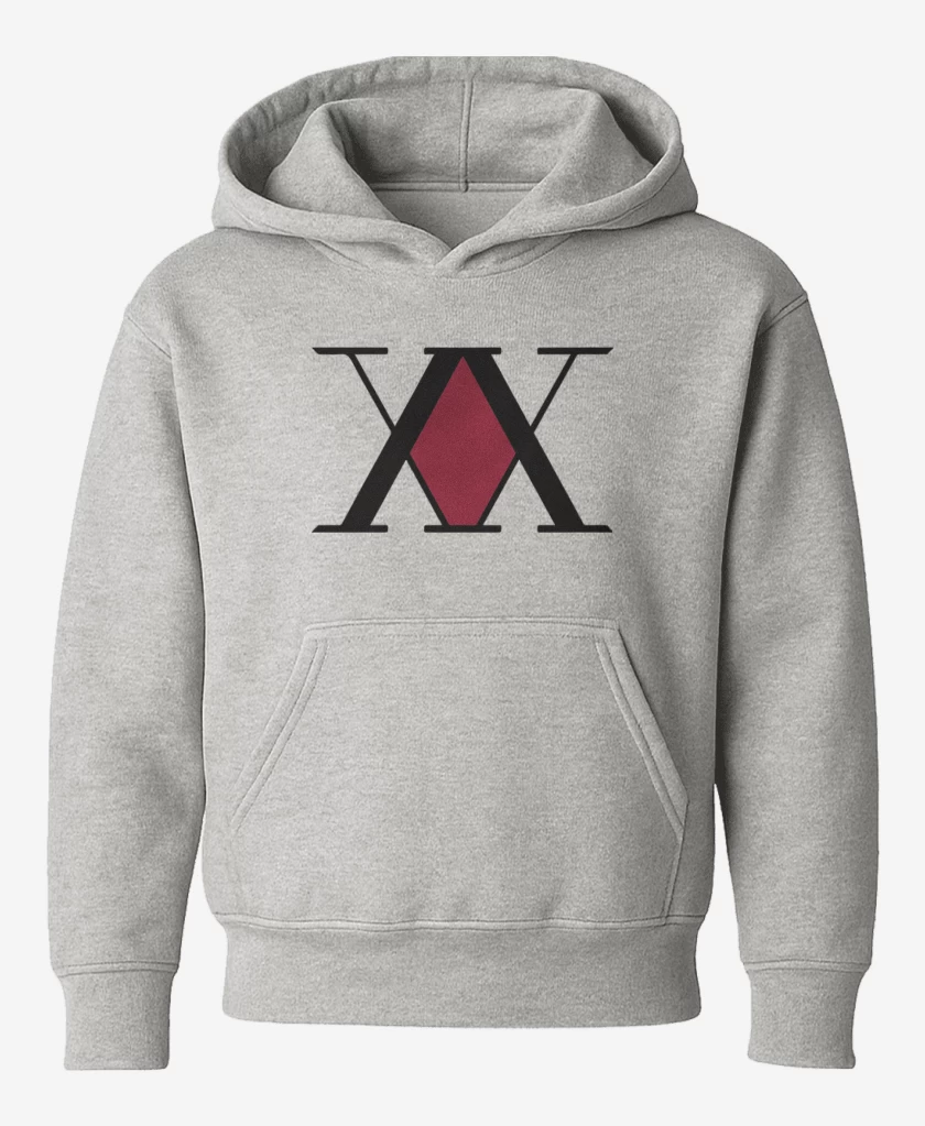 Poleron de niño Gris Melange de Hunter x Hunter 2