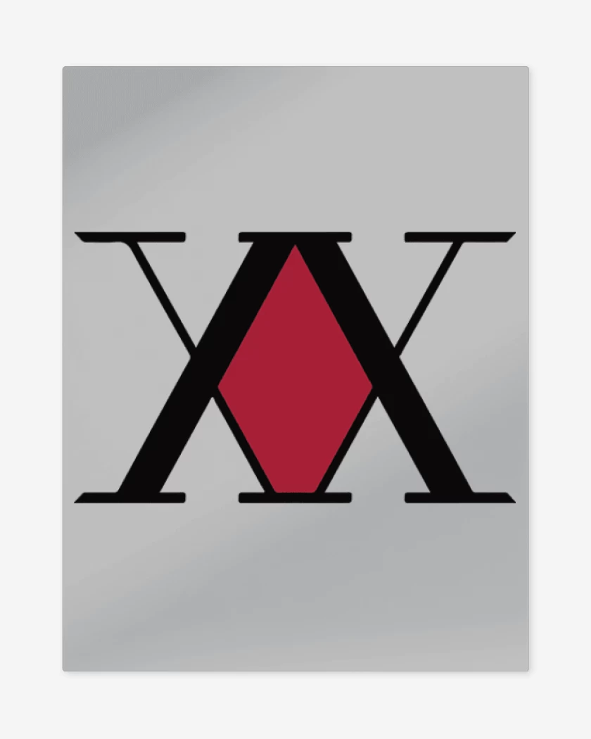 Print metalico Gris Melange de Hunter x Hunter 2
