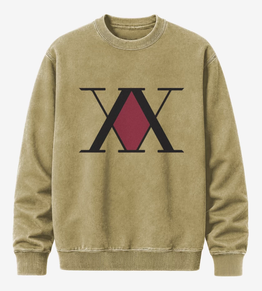 Poleron Polo Acid Wash Beige de Hunter x Hunter 2