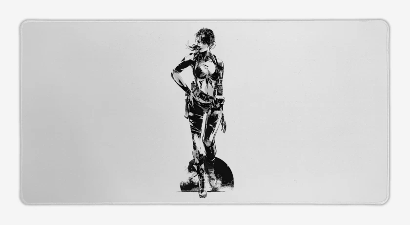 Mouse pad Gamer Blanco de Quiet 