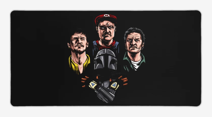 Mouse pad Gamer Negro de Pascal Rhapsody