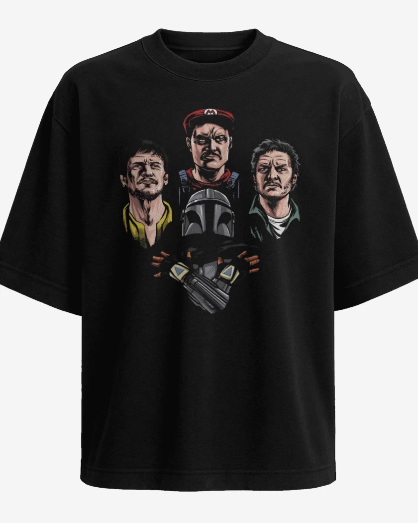 Polera Oversize Negro de Pascal Rhapsody