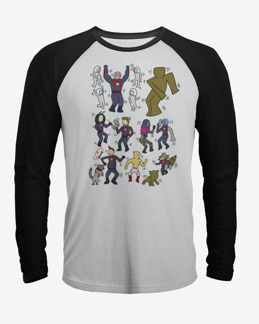 Polera Raglan Baile Galáctico 