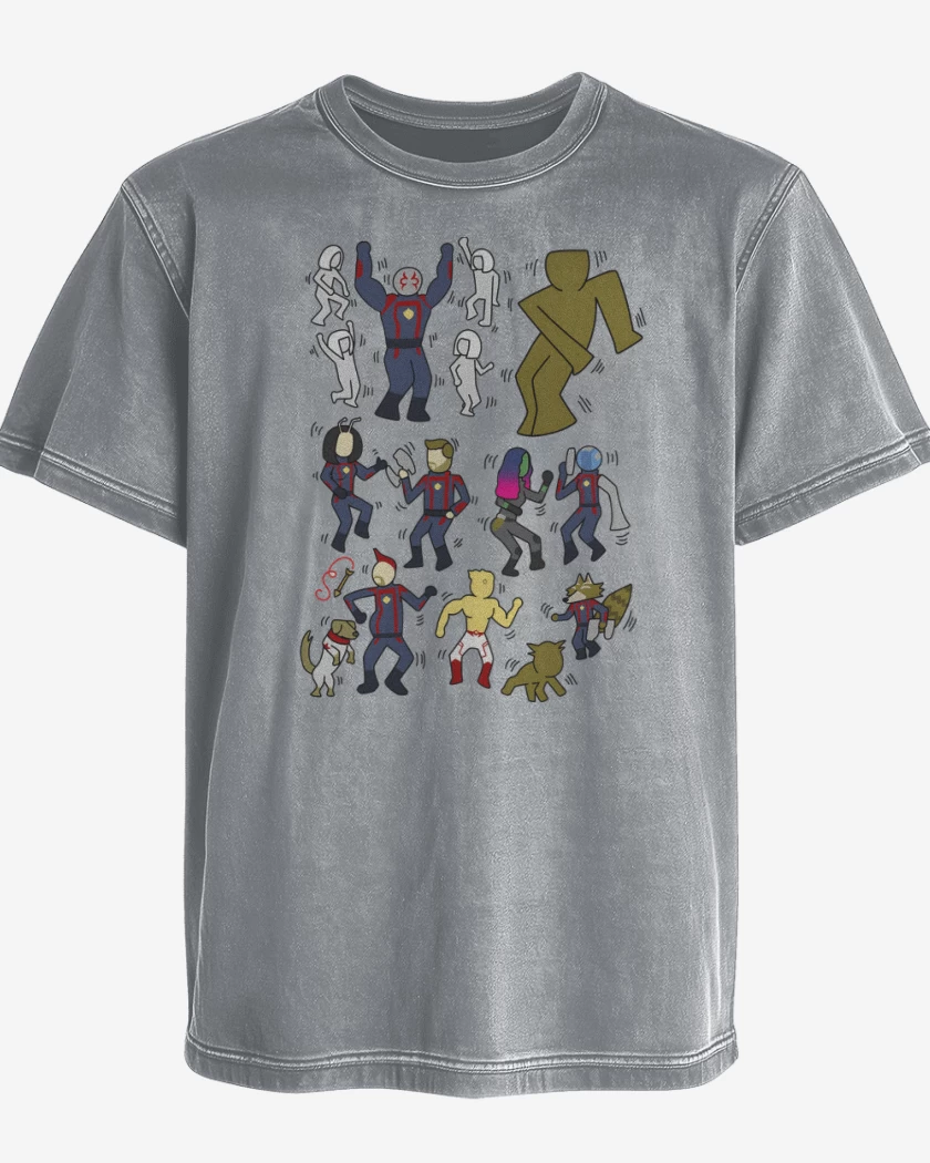 Polera desgastada Baile Galáctico 