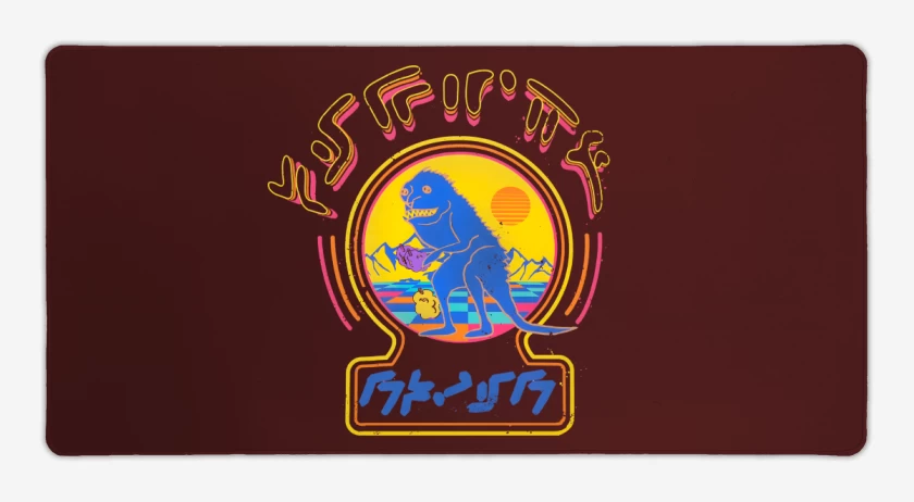 Mouse pad Gamer Rata Espacial