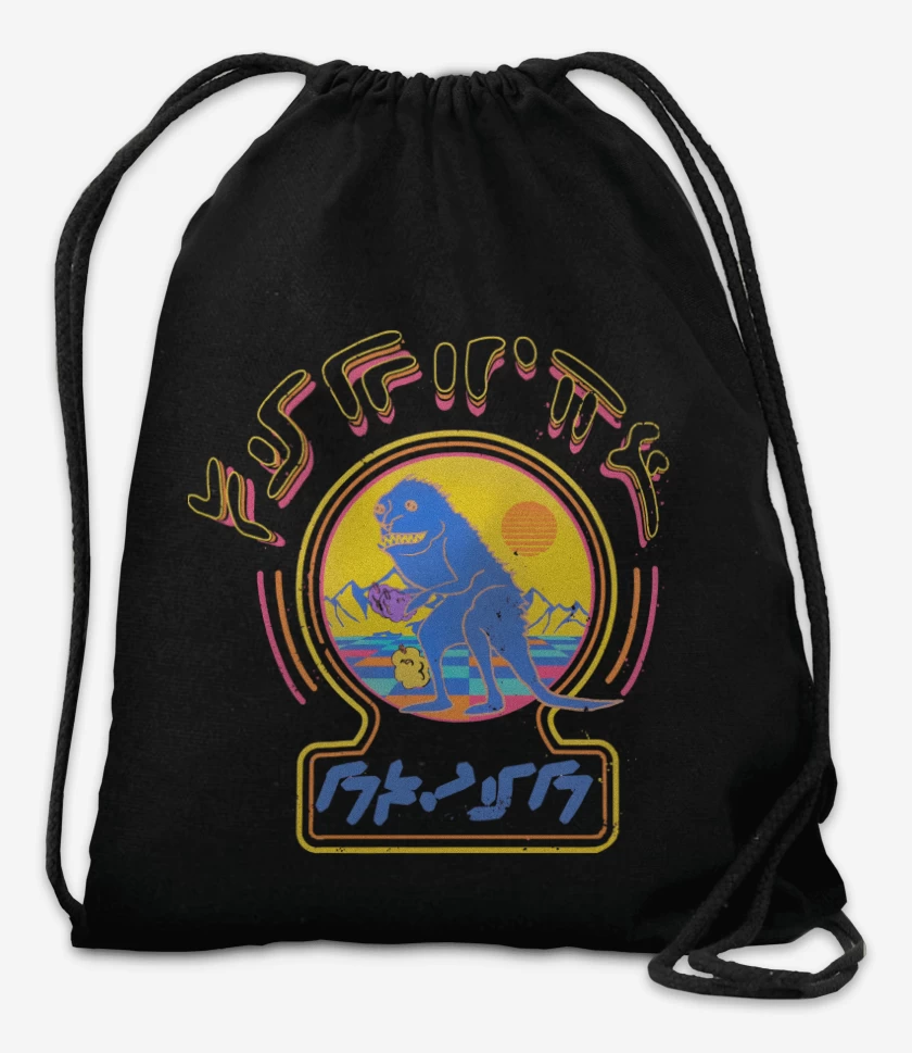 Mochila Negro de Rata Espacial