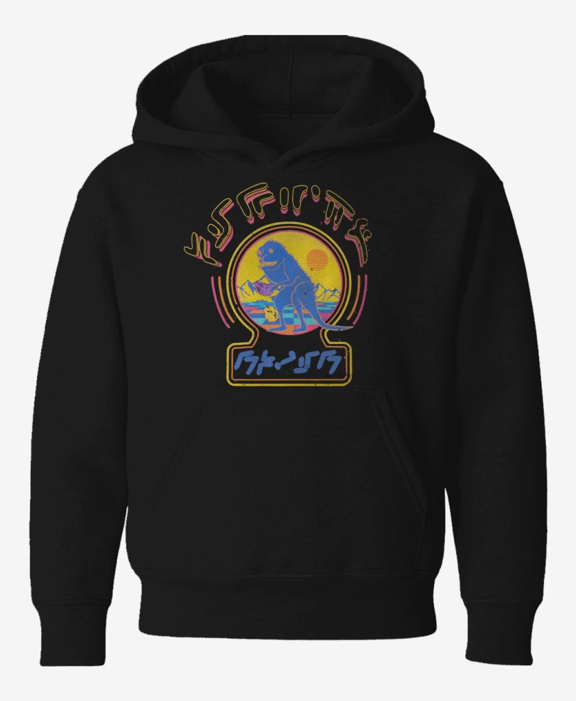 Poleron de niño Negro de Rata Espacial