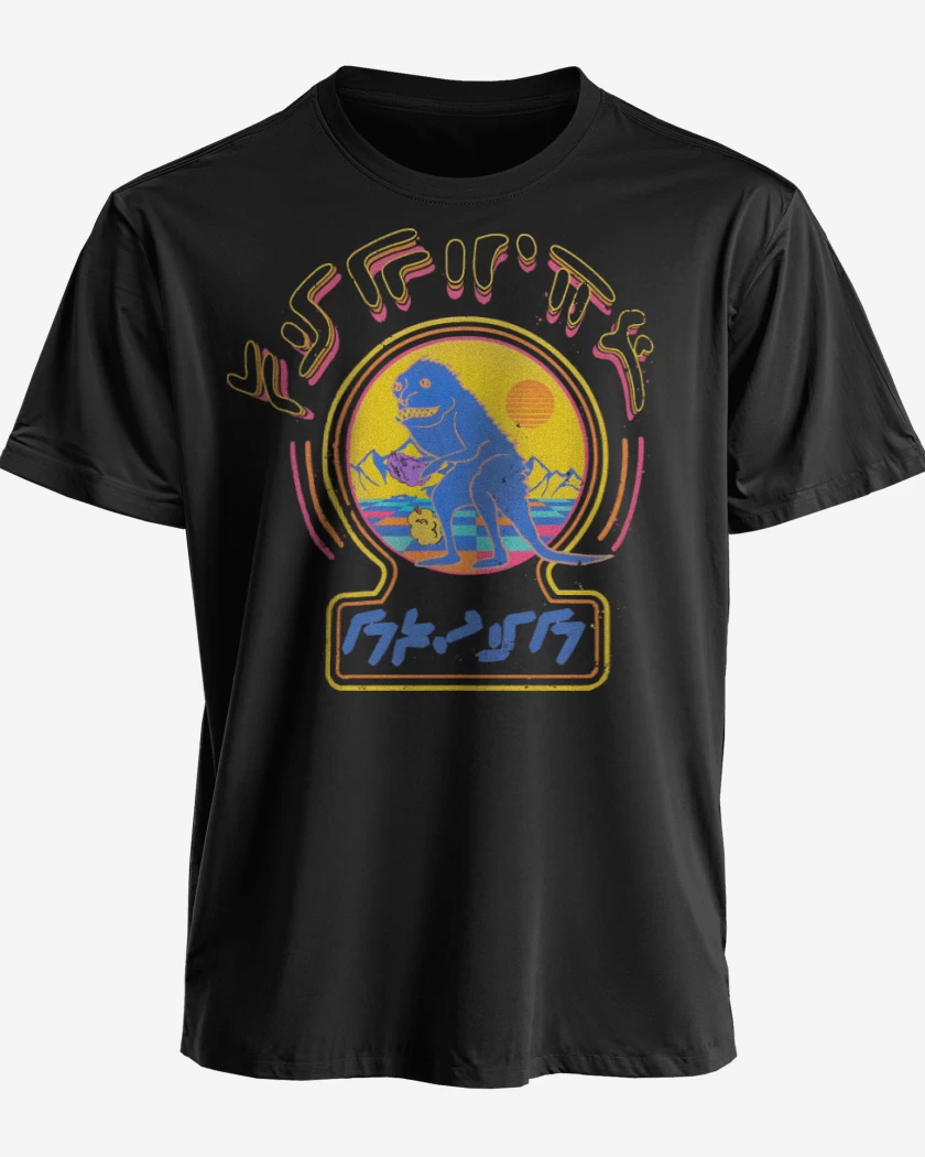 Polera premium Negro de Rata Espacial